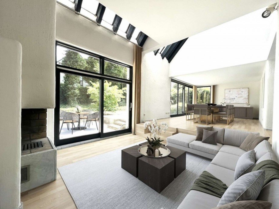 Wohn- / Essbereich Villa D�sseldorf / Niederkassel