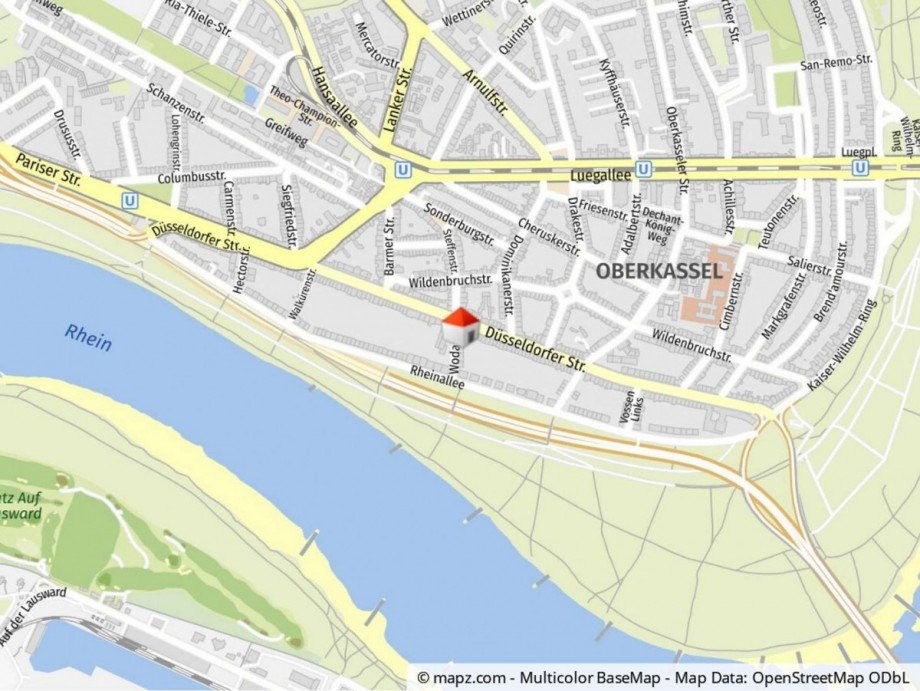  Etagenwohnung D�sseldorf / Oberkassel