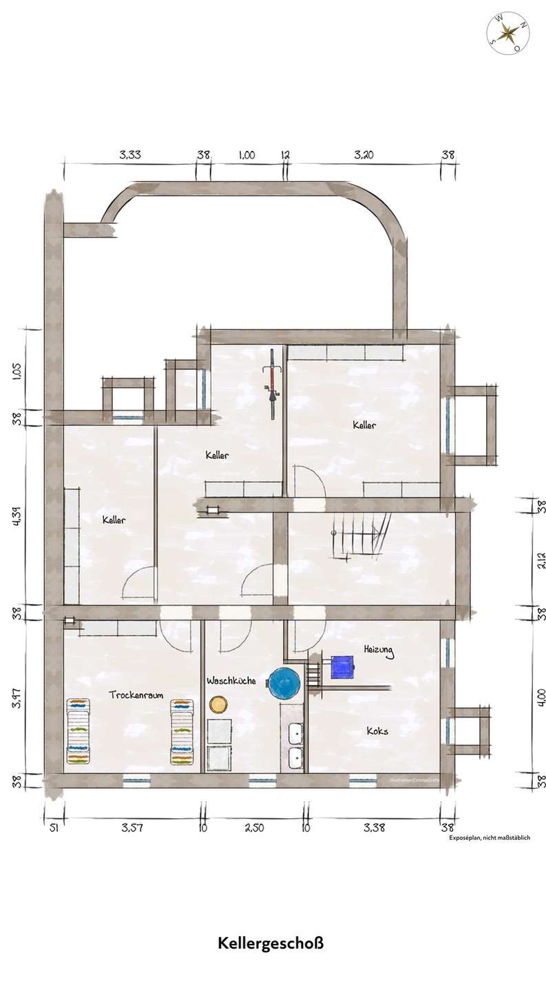 Keller Mehrfamilienhaus Krefeld