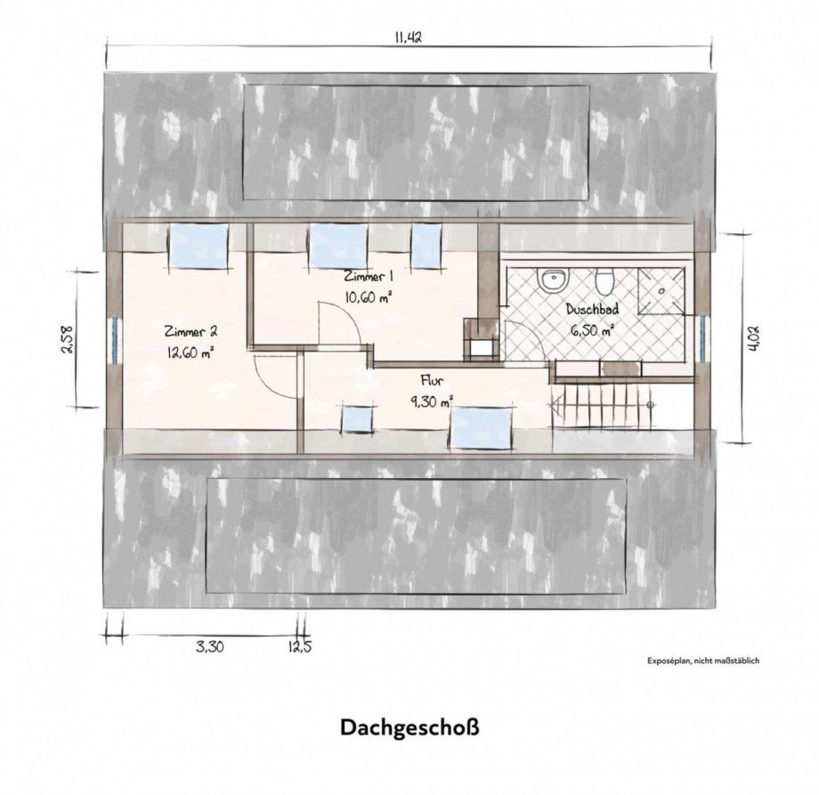 Dachgescho� Einfamilienhaus Meerbusch