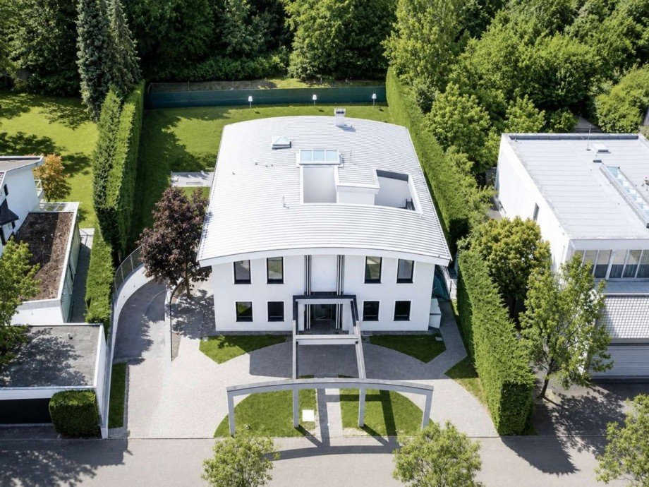 Luftaufnahme Zweifamilienhaus Meerbusch
