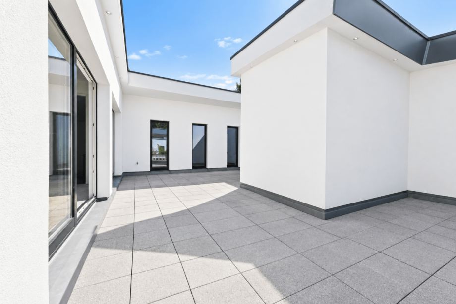 Dachterrasse WE 2 Zweifamilienhaus Meerbusch