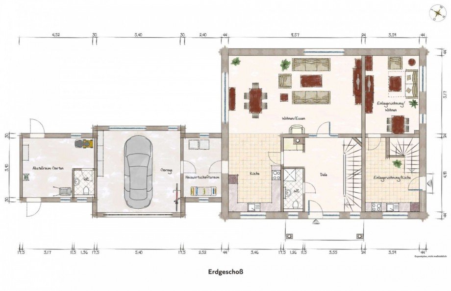 Erdgescho� Einfamilienhaus Krefeld