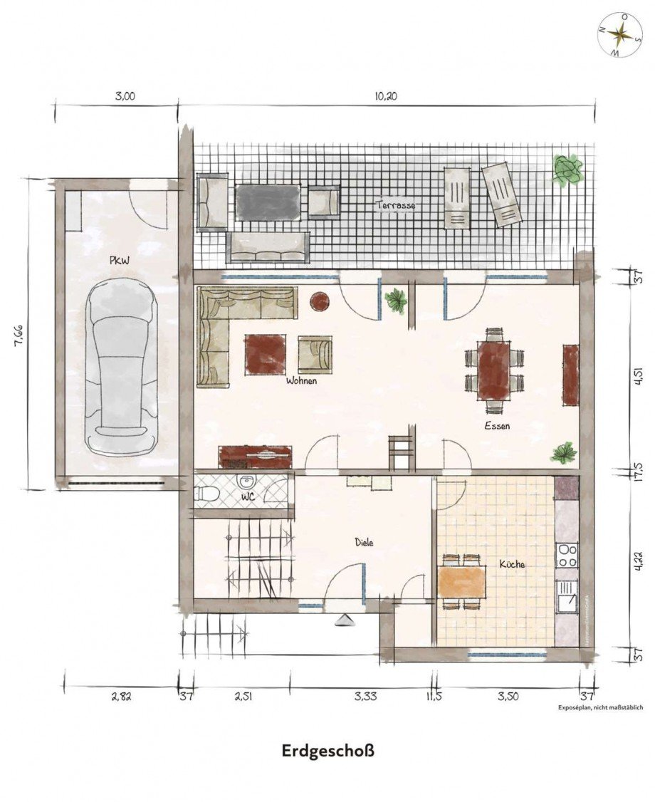 Erdgescho� Einfamilienhaus Krefeld