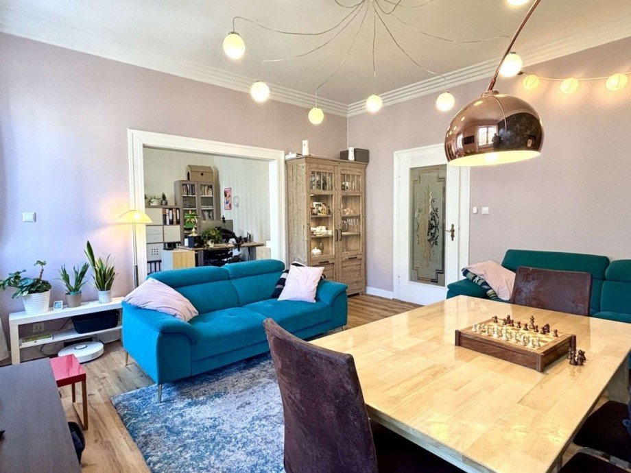 Wohnzimmer Etagenwohnung D�sseldorf