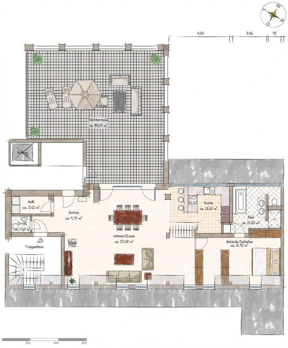  Penthousewohnung D�sseldorf