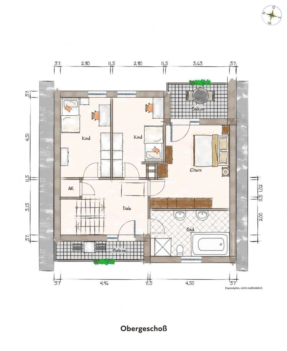 Obergescho� Einfamilienhaus Krefeld