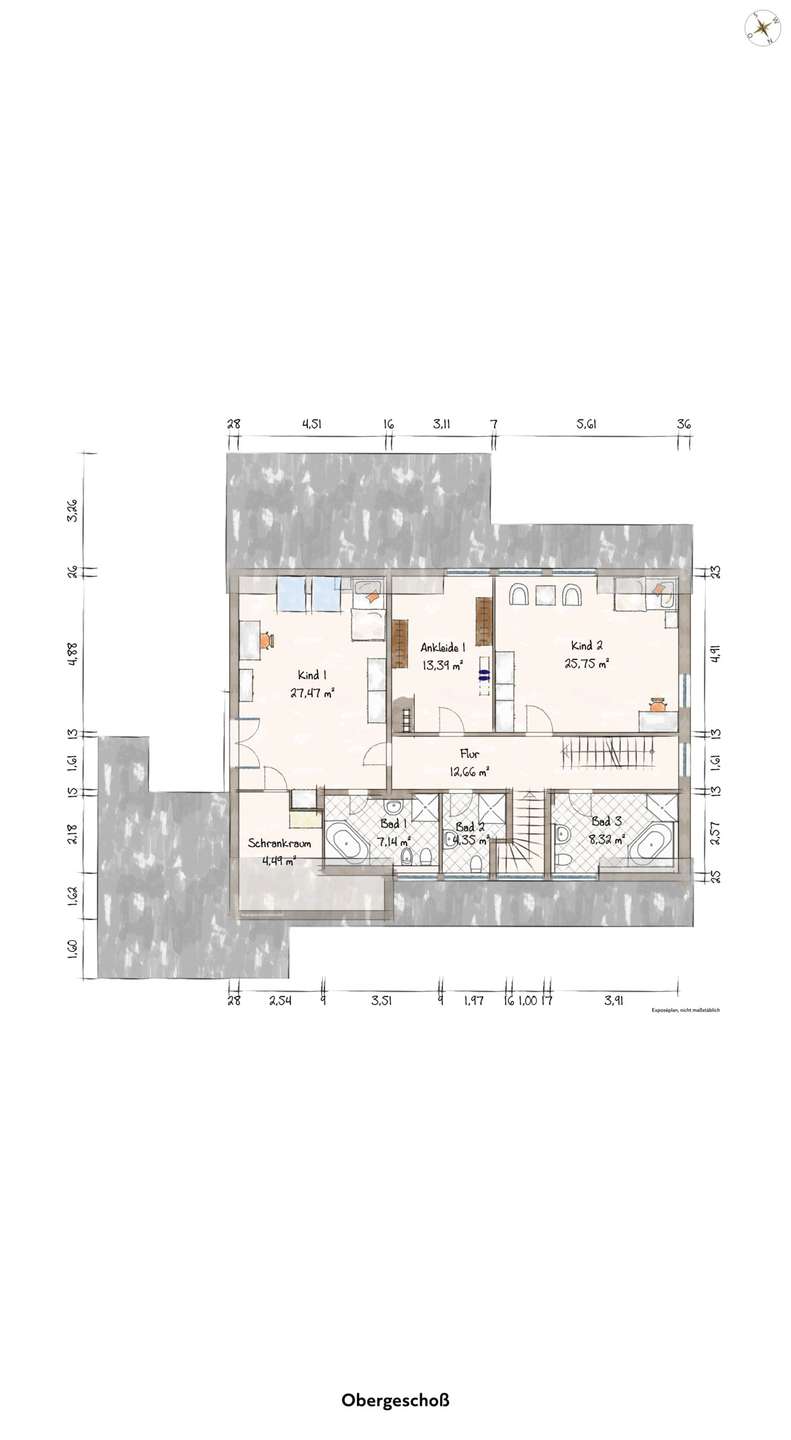 Obergescho� Einfamilienhaus Meerbusch