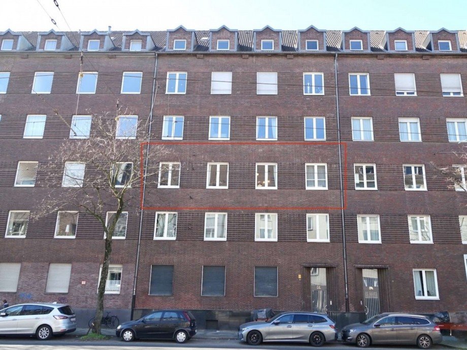 Strassenansicht Etagenwohnung D�sseldorf