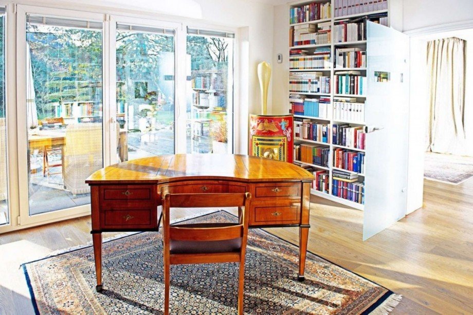 Bibliothek Einfamilienhaus Krefeld