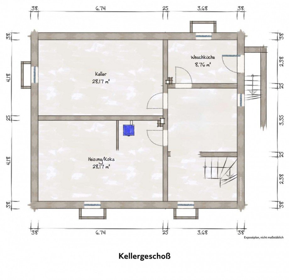 Kellergescho� Einfamilienhaus Meerbusch