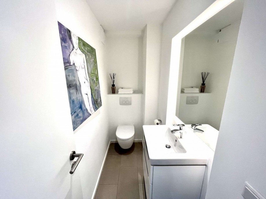 G�ste WC Etagenwohnung D�sseldorf