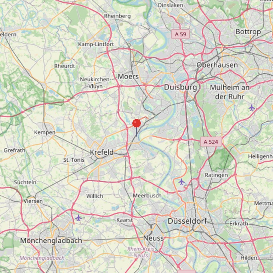 Makrolage Wohnung Krefeld