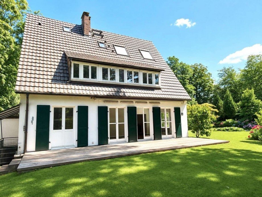 Au�enansicht Einfamilienhaus Meerbusch