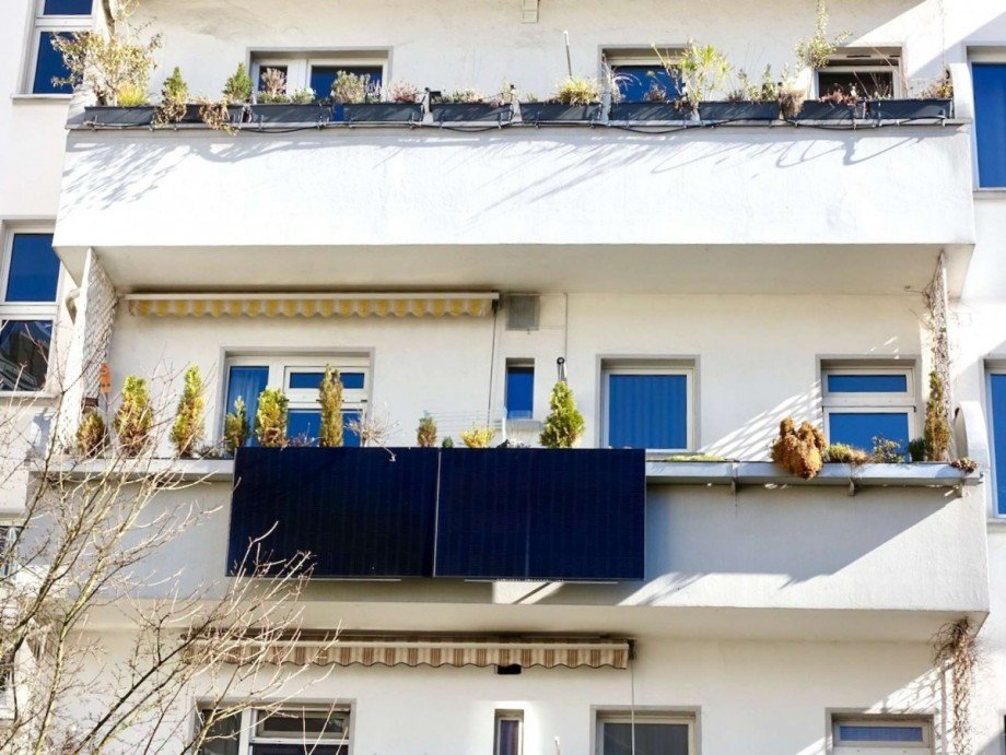 Mini-Solaranlage Etagenwohnung D�sseldorf