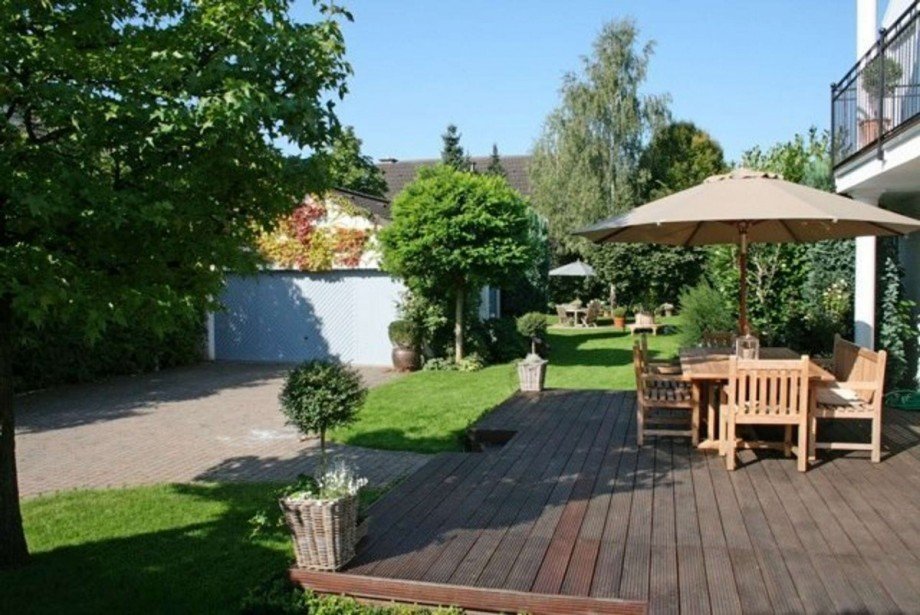 Gartenansicht 2 Einfamilienhaus Meerbusch