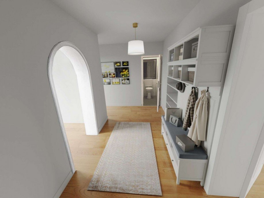 Flur Etagenwohnung D�sseldorf