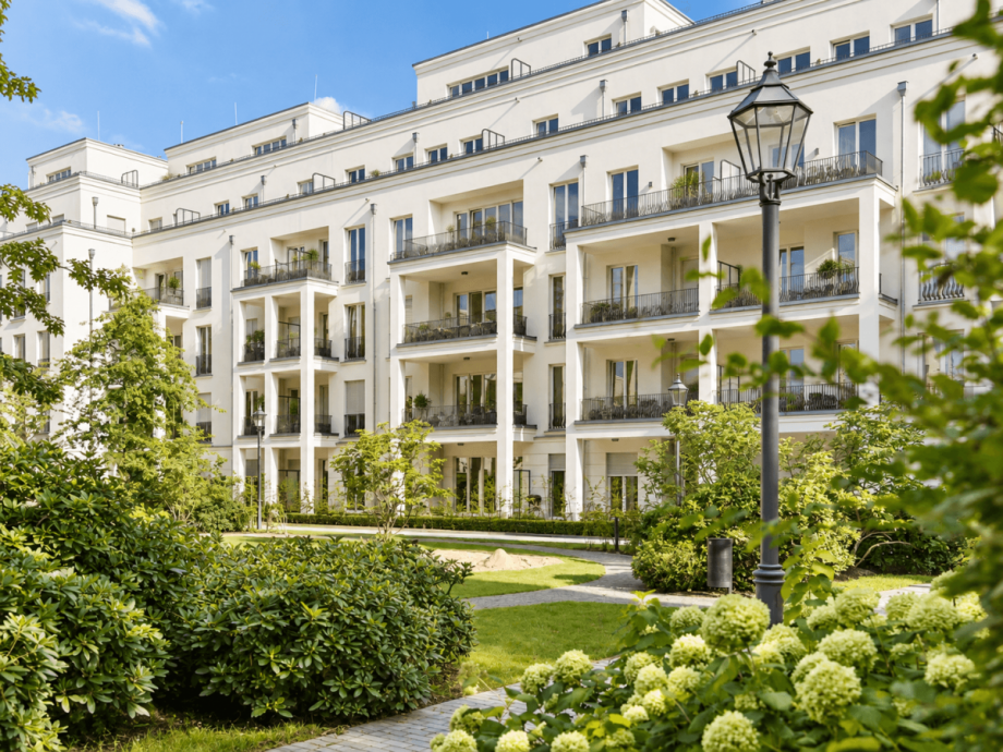 Au�enansicht Etagenwohnung D�sseldorf