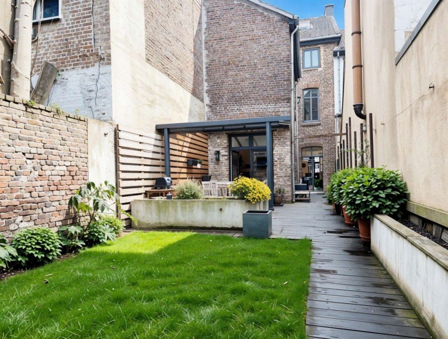 Garten Reihenmittelhaus M�nchengladbach