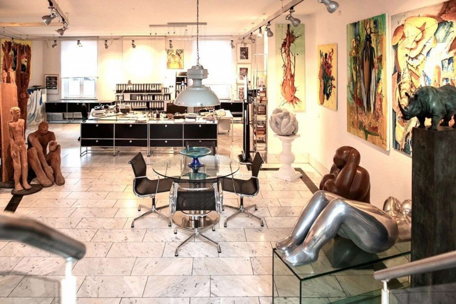 B�ro Erdgescho� Einfamilienhaus D�sseldorf