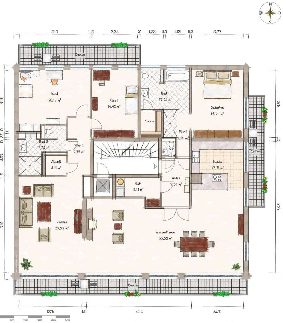  Etagenwohnung D�sseldorf