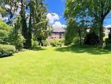Blick Garten Attraktive Doppelhaush�lfte in Krefeld-Oppum