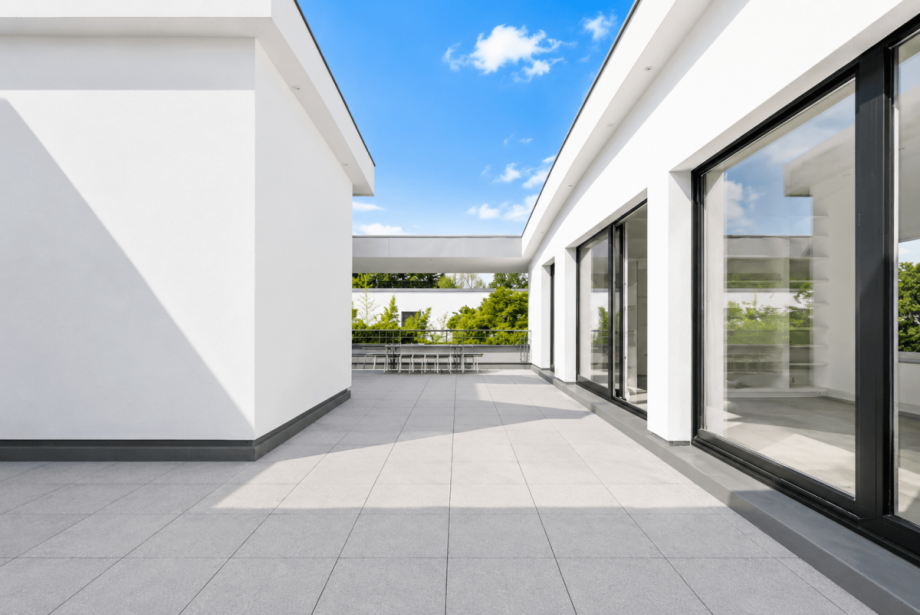 Dachterrasse WE 2 Zweifamilienhaus Meerbusch