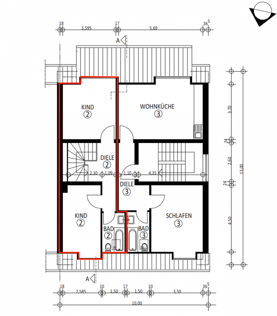 OG 2 Maisonettewohnung D�sseldorf