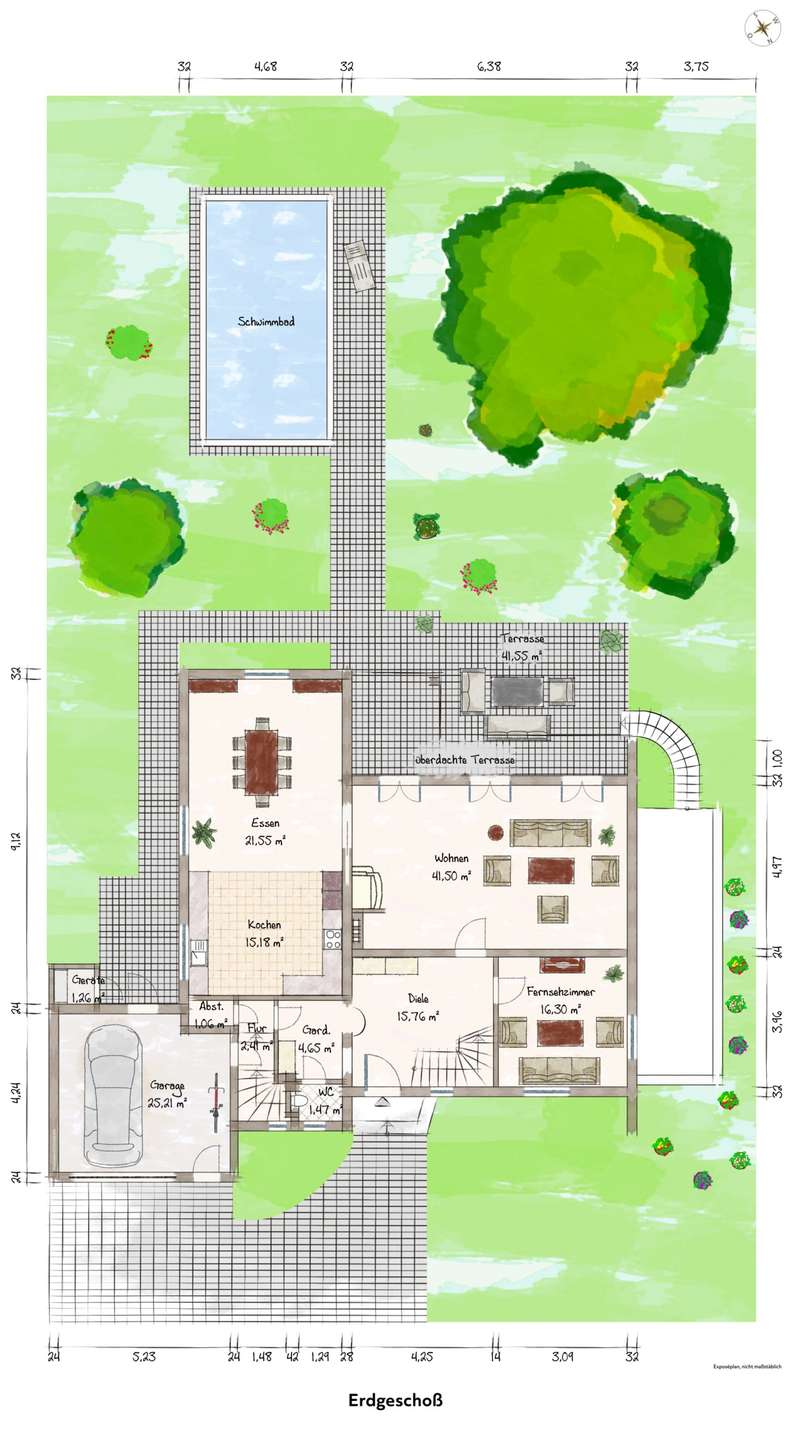 Erdgescho� Einfamilienhaus Meerbusch