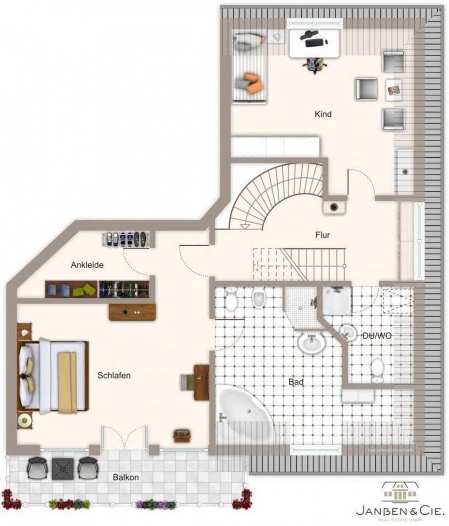 Obergescho� Einfamilienhaus Meerbusch