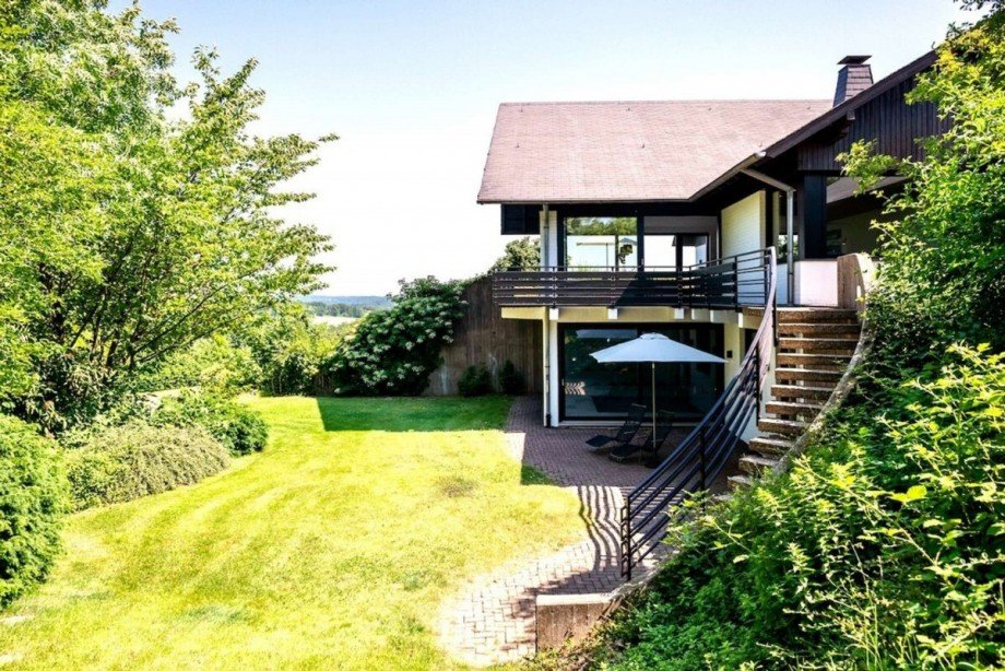 Hausansicht hinten Villa Heiligenhaus