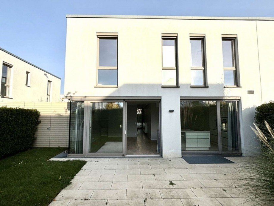 Gartenansicht Doppelhaush�lfte D�sseldorf