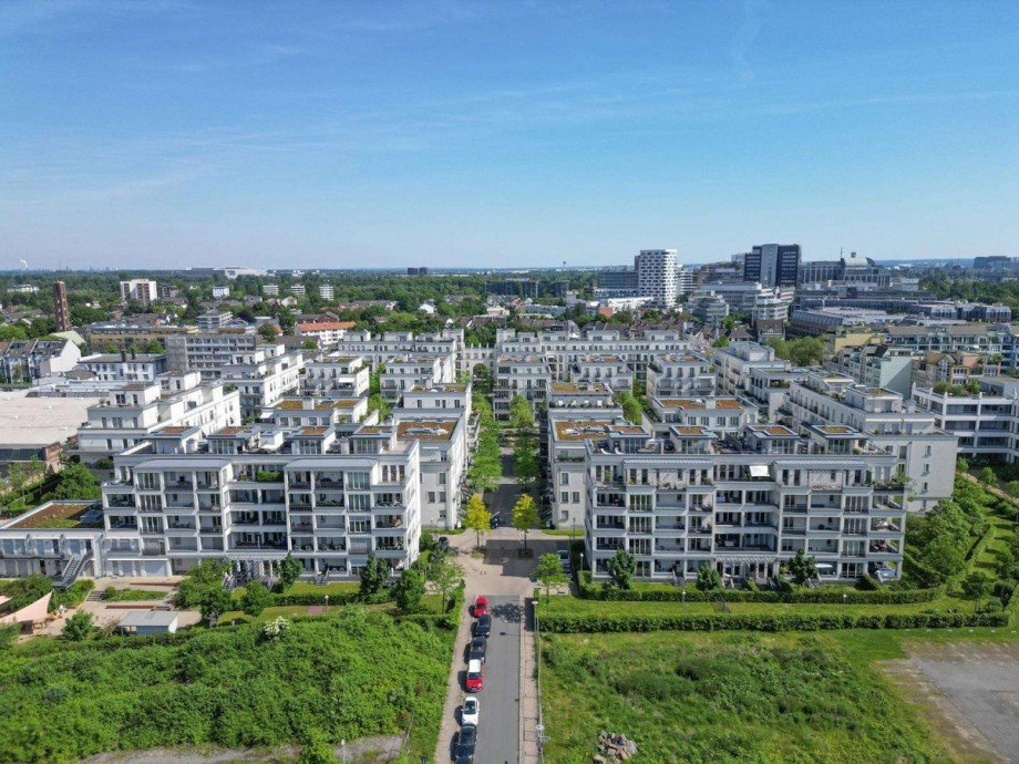 Luftaufnahme Etagenwohnung D�sseldorf