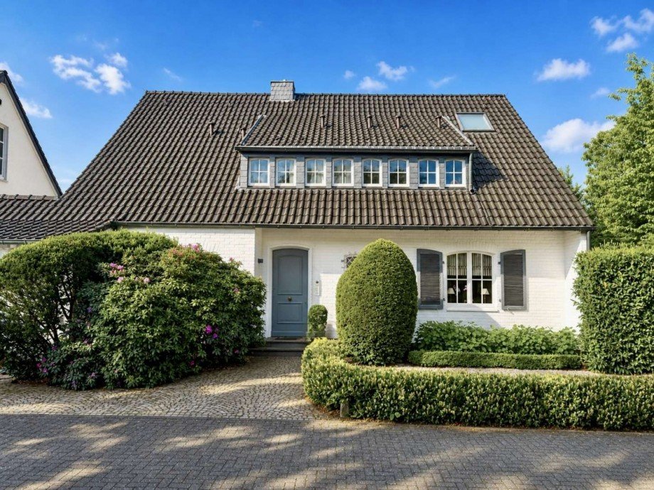 Vorderansicht Einfamilienhaus Meerbusch