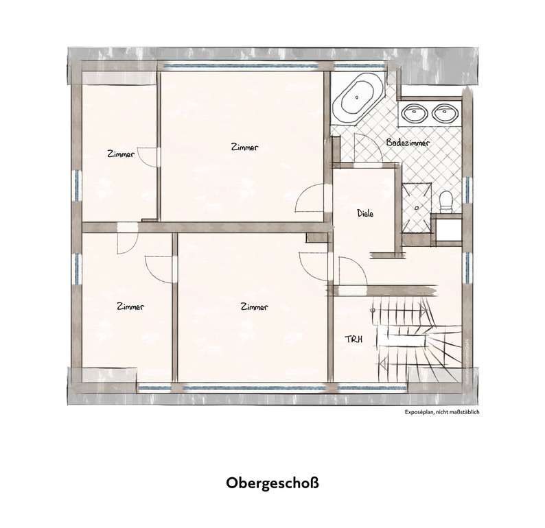 Obergescho� Einfamilienhaus Meerbusch